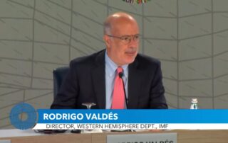 Director del Hemisferio Occidental del FMI Rodrigo Valdés, destaca el programa económico del gobierno de Honduras y valora positivamente la Ley de Justicia Tributaria