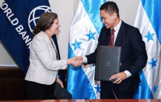 Gobierno de Honduras y Banco Mundial firman convenio de préstamo por 5 millones para profundizar agenda de combate a la corrupción y cambio climático