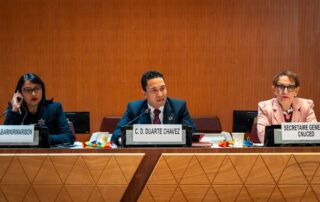 “Ningún Gobierno debería verse obligado a elegir entre pagar su deuda o proteger vidas humanas” Christian Duarte, Ministro de Finanzas, en conferencia mundial de Naciones Unidas sobre la deuda pública