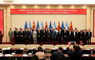 ENEE presenta licitación de 1500 MW y Plan de Rescate del subsector eléctrico ante Foro de Inversionistas en la República Popular China